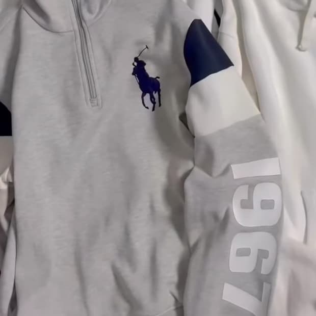 희귀) 폴로 랄프로렌 빅포니 하프집업 반집업 