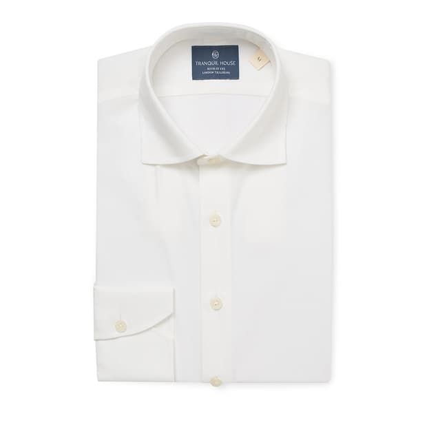 트란퀼하우스 심플 셔츠 화이트