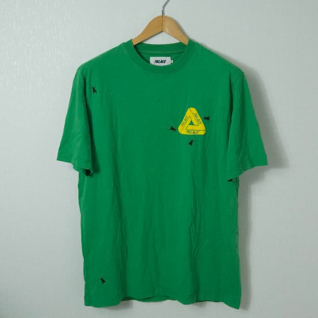 팔라스 21SS PALACE 플라이 티셔츠 그린 정품 XL