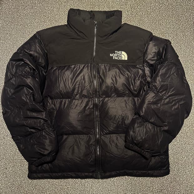 노스페이스 블랙 눕시 패딩 105