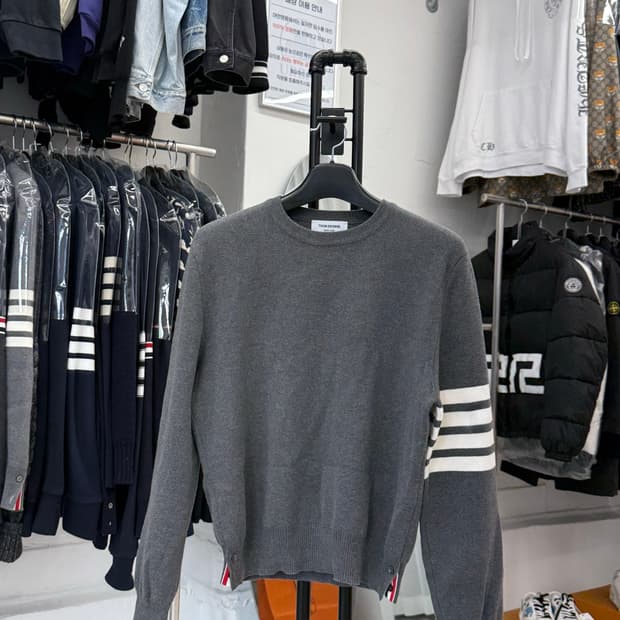 [3] 톰브라운 사선완장 밀라노스티치 니트