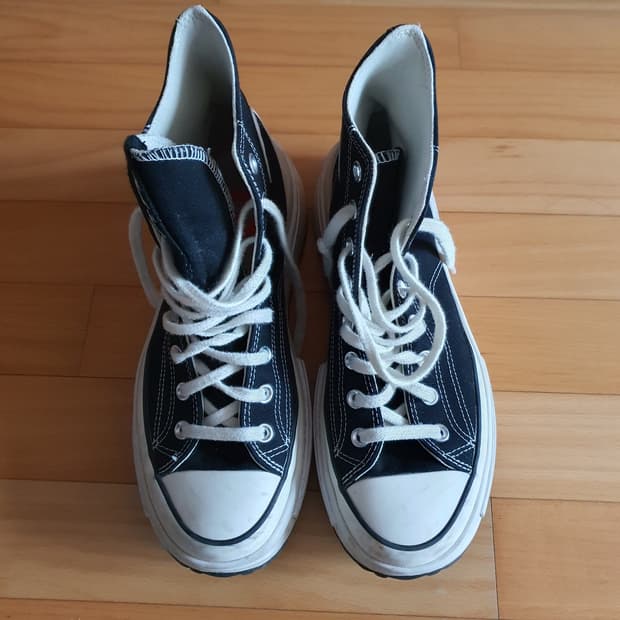 컨버스 척테일러  런스타 레거시 CX 하이 블랙 280mm 남성화 스니커