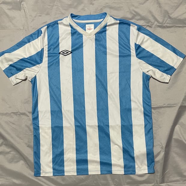 엄브로 빈티지 싸커티 블록코어 유니폼 105 XL