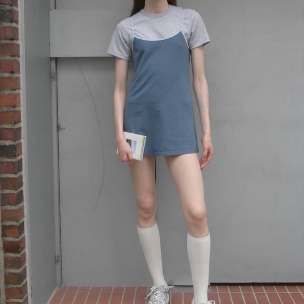 로우클래식 ORGANIC SILKET JERSEY DRESS