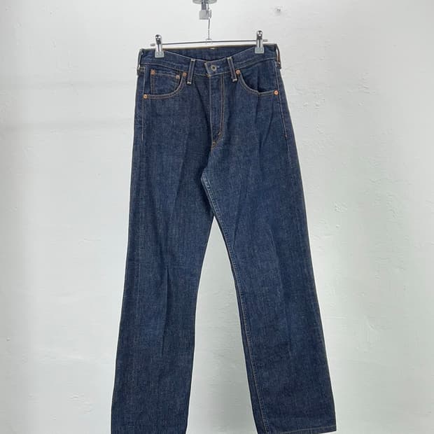 리바이스 503 클래식 레드 탭 인디고 데님 팬츠