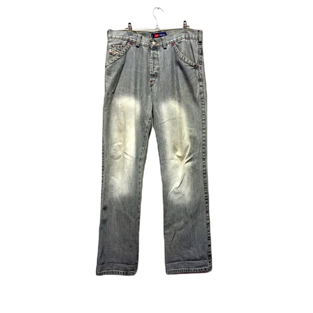 Diesel y2k faded denim pants 35