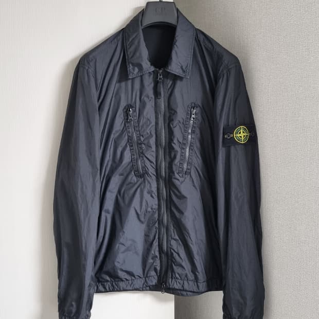 스톤아일랜드 크링클랩스 오버셔츠