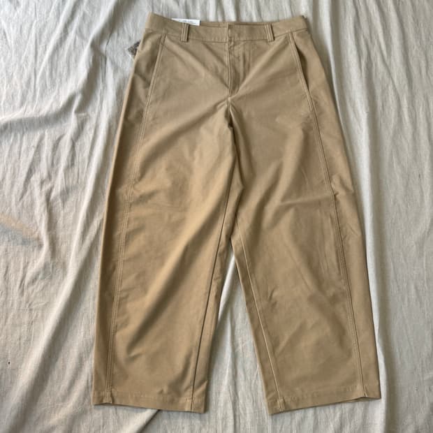 유니클로 재팬 저지 배럴 레그 팬츠 XXL