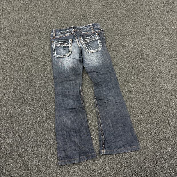 30) 재패니즈 빈티지 y2k 부츠컷 데님팬츠