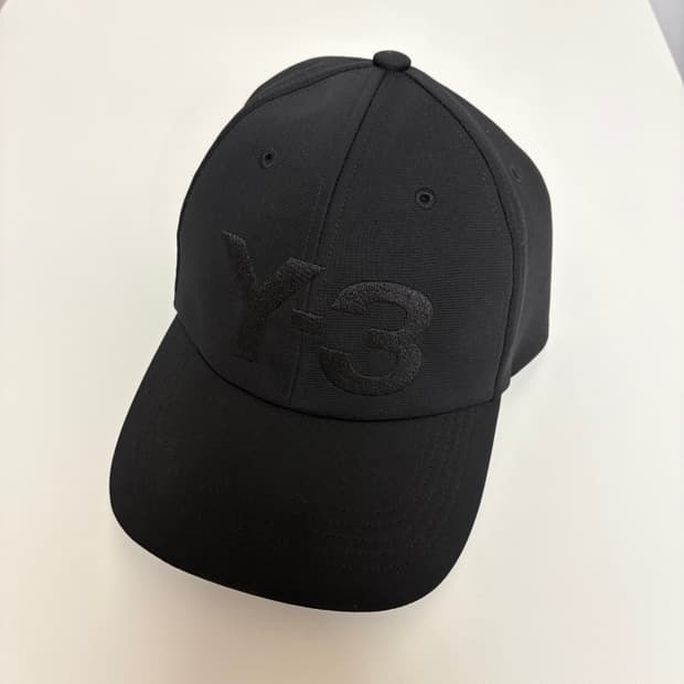 Y-3 cap(black)