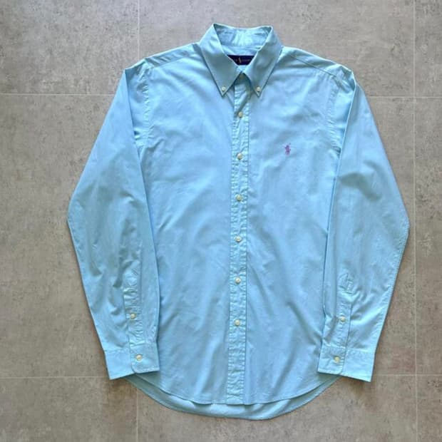 Polo Ralph Lauren Sky Blue Cotton Shirt 