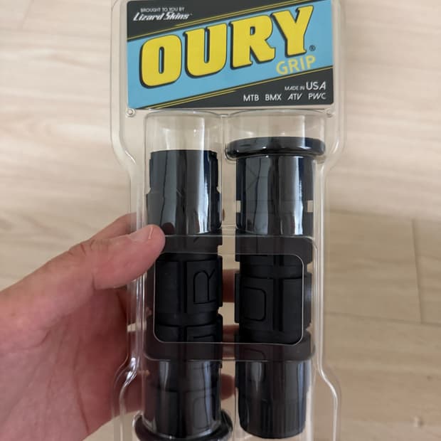 오리그립 OURY GRIP 자전거 그립 블랙