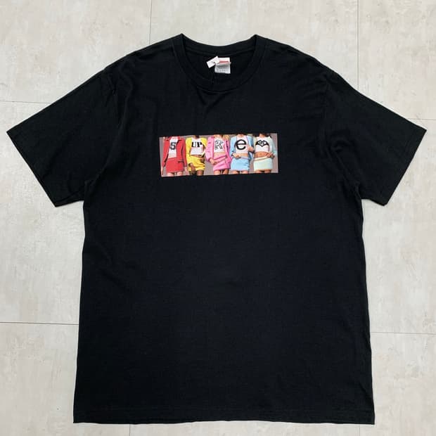 슈프림 Girl tee black FW25 #586