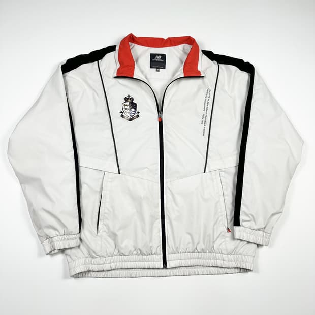 뉴발란스 서울 이랜드 팀로고 바람막이 아이보리 화이트