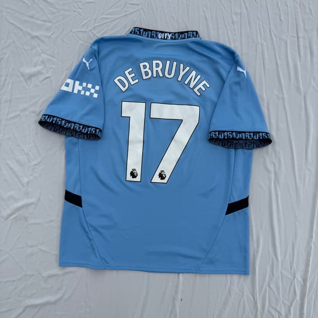 Puma 24-25 Mancity Jersey 맨시티 더브라위너 유니폼