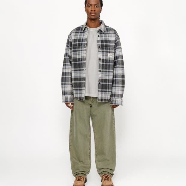 Stussy big ol jean faded army 32