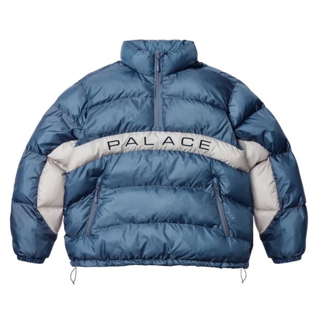 팔라스 립스탑 아크 푸파 블루 패딩