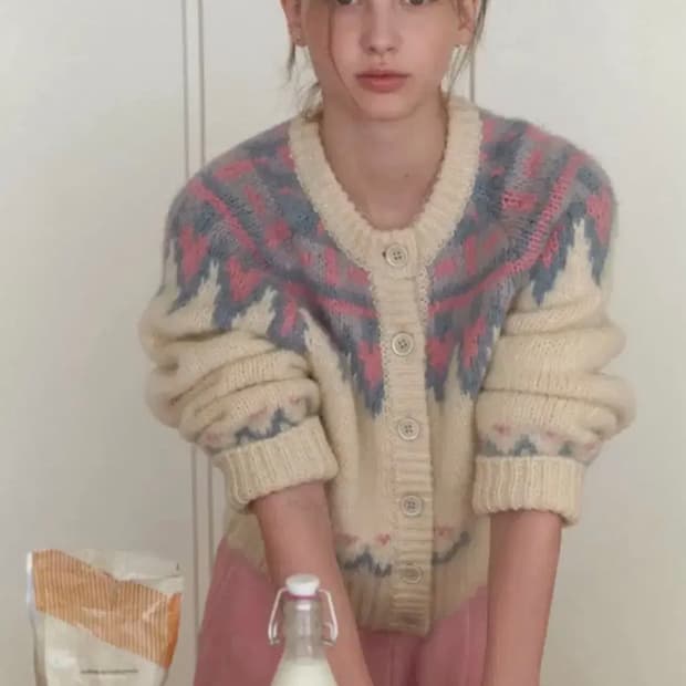 리엘 박보영 가디건