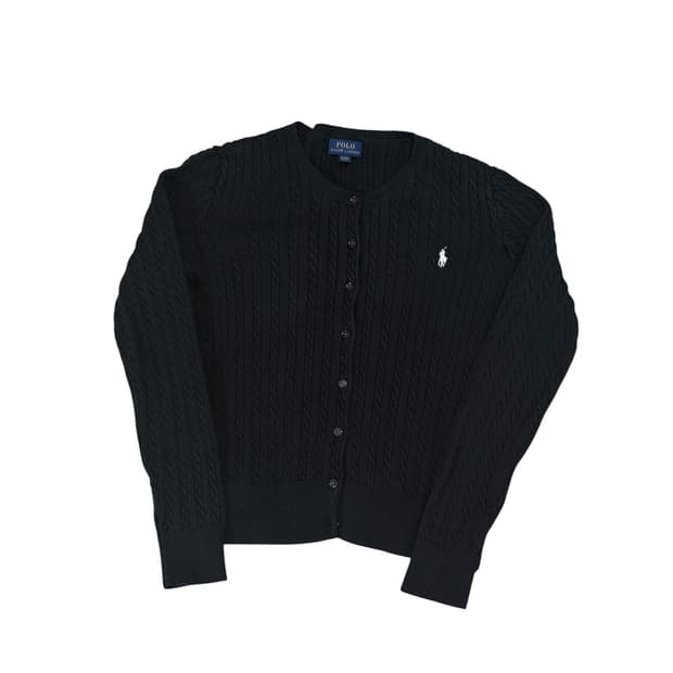 폴로 랄프로렌 꽈배기 니트 가디건