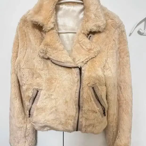 갸루 퍼 자켓 일본 빈티지 라떼갸루 일브 리즈리사