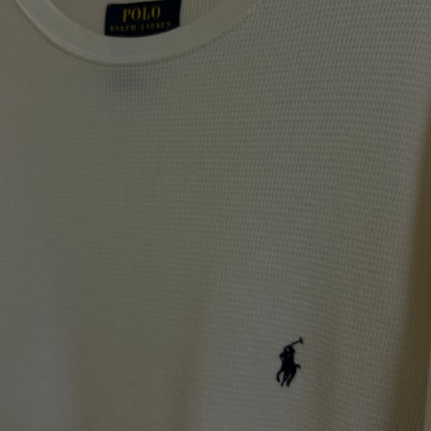 Polo Ralph Lauren 와플 롱슬리브 