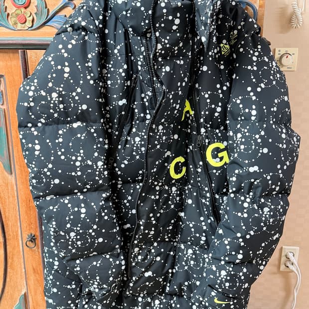 나이키 ACG 다운 필 파카 블랙