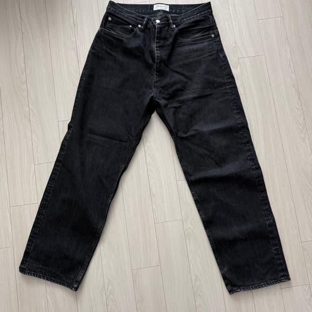 Ends and means 5포켓 데님 블랙 S