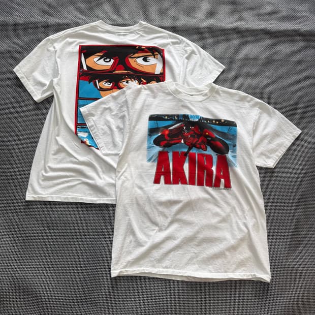 새상품) AKIRA 아키라 오토바이 프린팅티셔츠 (L/XL)