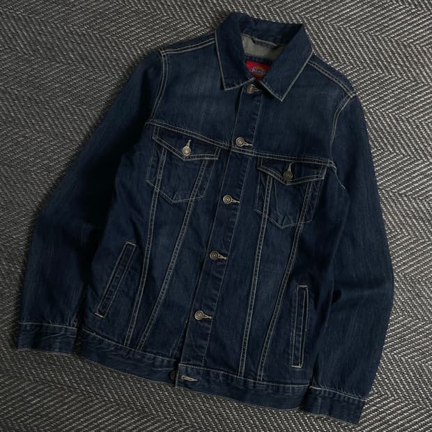 디키즈 USA 인디고 데님 트러커 자켓y 3931