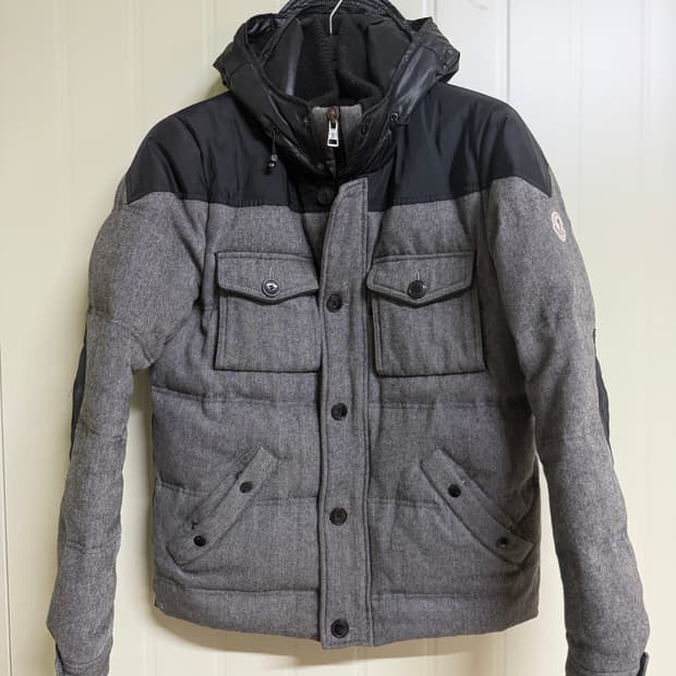 몽클레어 헤링본 다운 패딩 자켓 사이즈 3