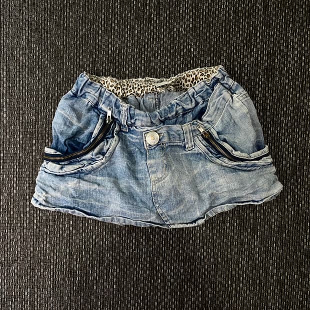 2000s Gal Mood Leopard Short 갸루