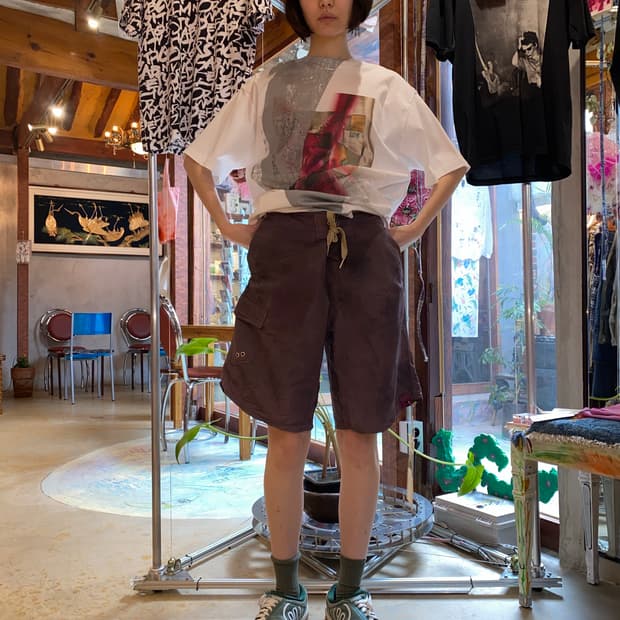 (Nhs only)Maxime Black Purple Shorts