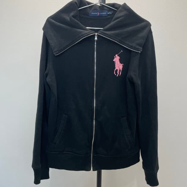 폴로 랄프로렌(Polo) 오리지널 빅포니 세일러 칼라 하이넥 집업
