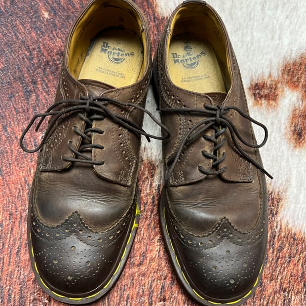 [270] 닥터마틴 브라운 브로그 윙팁 42