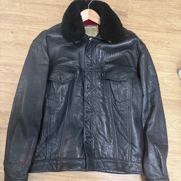 빈티지 리바이스 가죽 쉐르파자켓 판매합니다