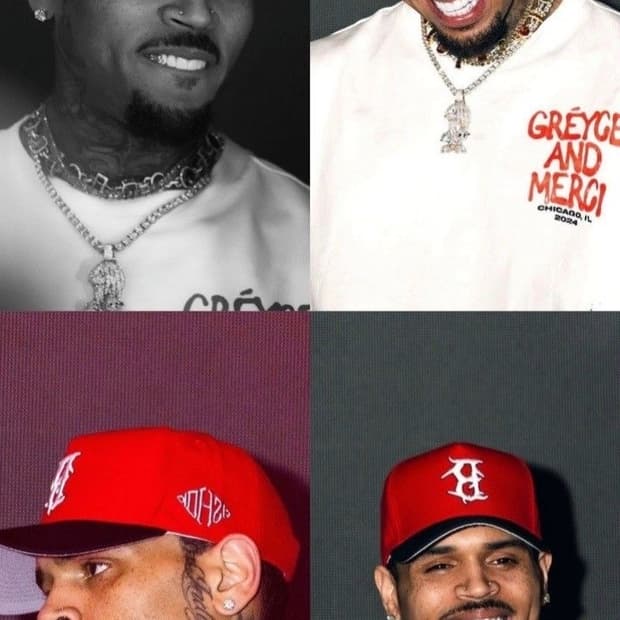 크리스브라운 KILL THE HYPE 킬더하입 업사이드다운 보스턴 스냅백