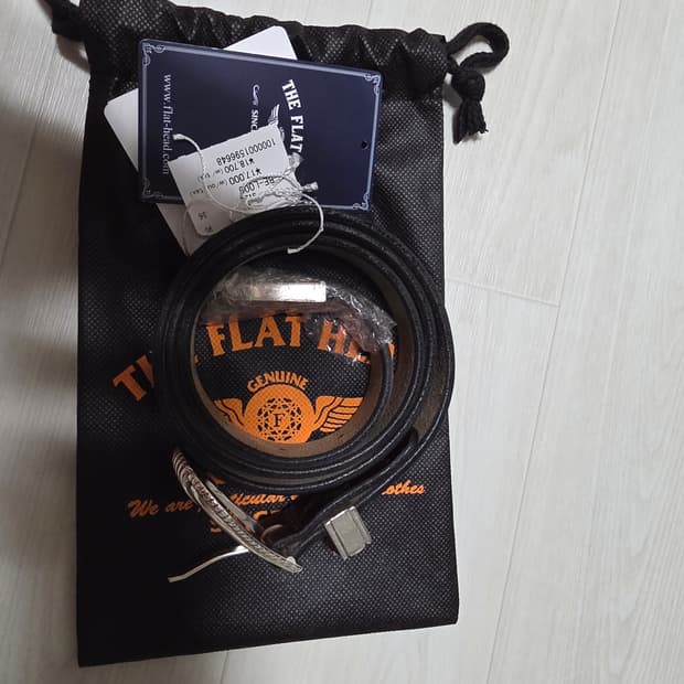 The flat head 플랫헤드 웨스턴 벨트 36