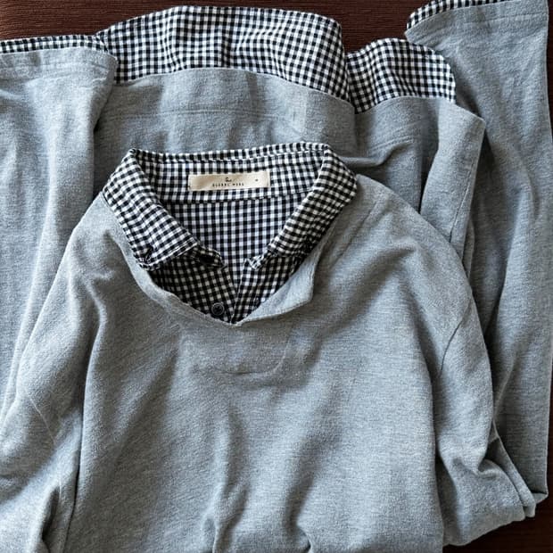 Design fake layered L/S top