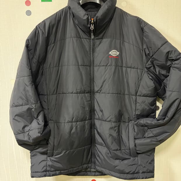 디키즈 블랙 경량패딩 XL