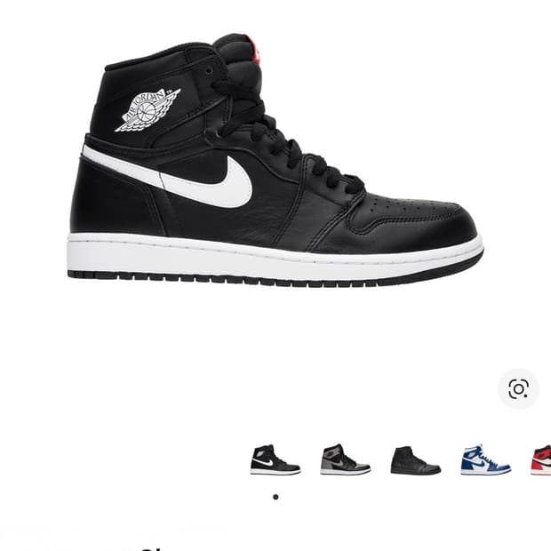 조던1 레트로 하이 OG 음양 블랙