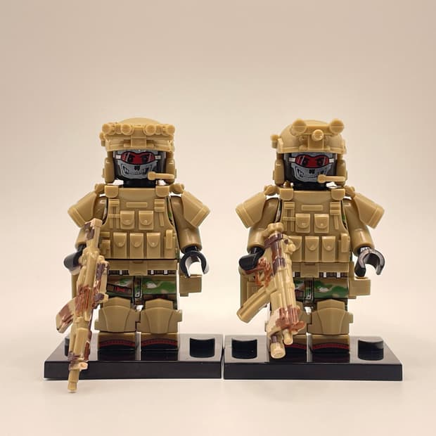 밀리터리 피규어 2종