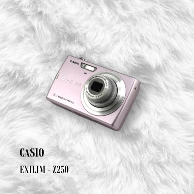 [수채감성] CASIO 카시오 엑슬림 EX-Z250 레트로 디지털 카메라