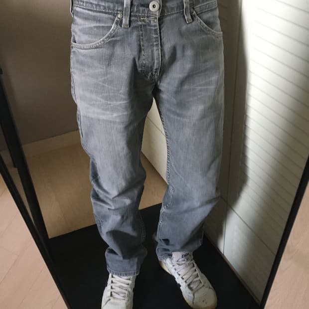 빈티지 리바이스데님 그레이