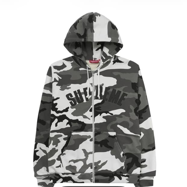 구매) 슈프림 아크 써멀 후드집업