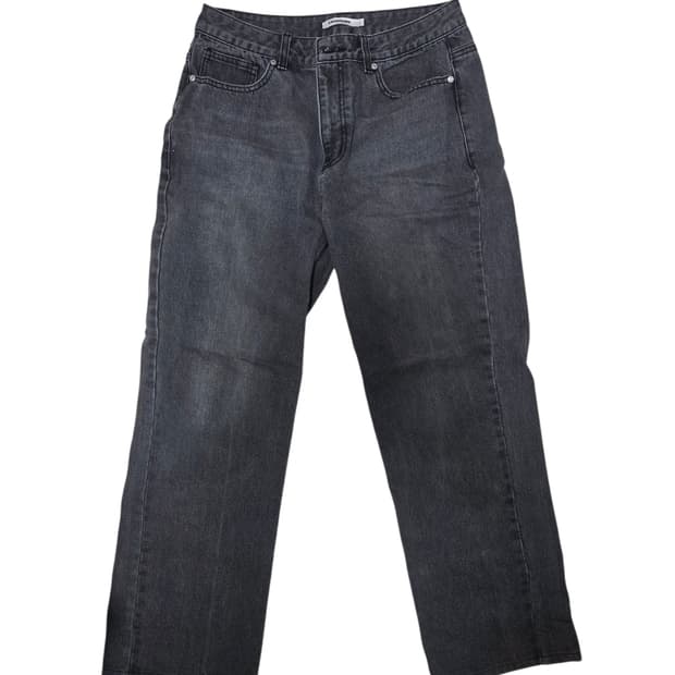 스트레이트핏 흑청데님 29-31 inch