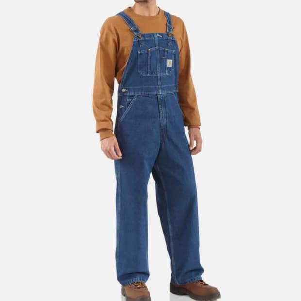 칼하트 오버롤 멜빵바지 30X34