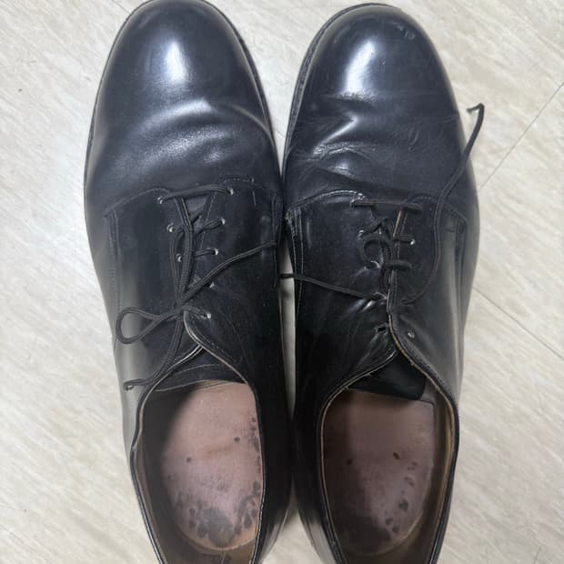 70s Leavenworth usn service shoes 10.5W