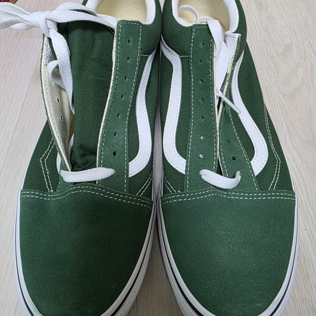 반스 올드스쿨 그린 300 새상품