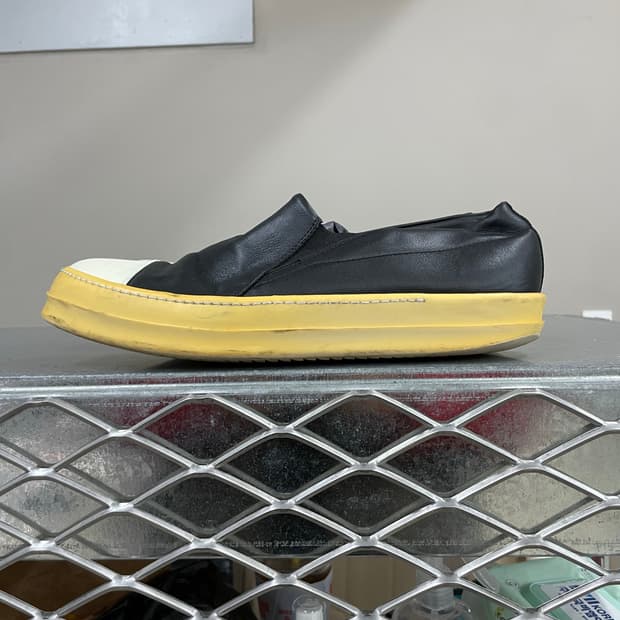 릭오웬스 레더 슬립온 41.5 (gr-4388)