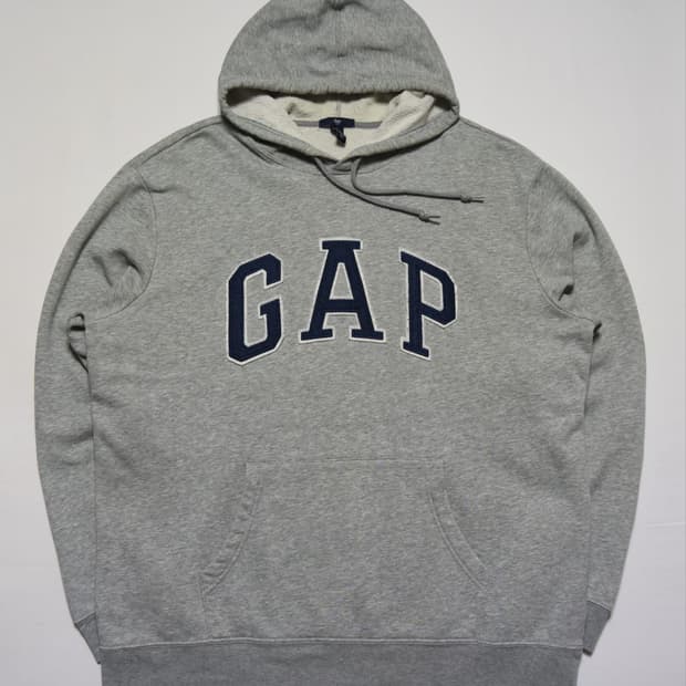 GAP 갭 기모 후드티 XL 회색
